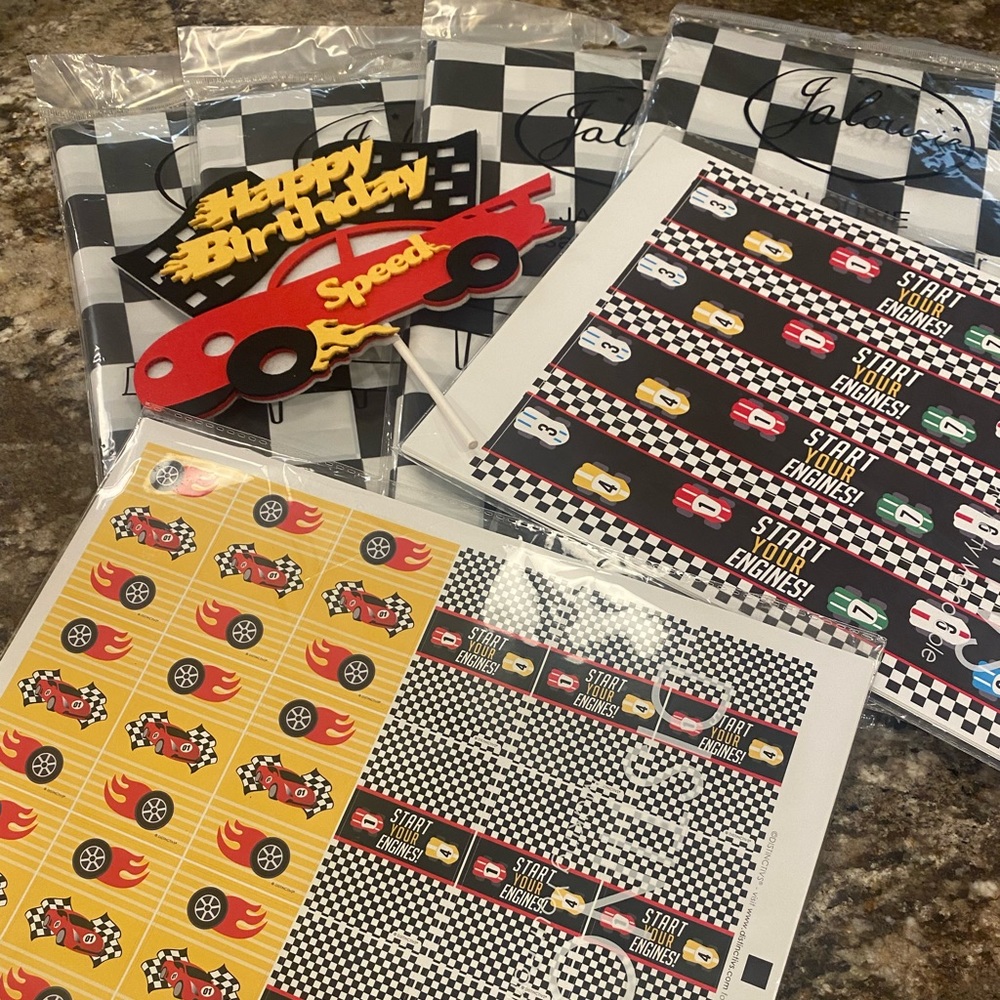 Race Car Birthday Party Supplies